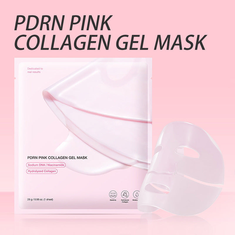 MASCARILLA DE GEL DE COLÁGENO ROSA (Caja de 4)
