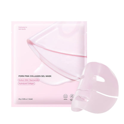 MASCARILLA DE GEL DE COLÁGENO ROSA (Caja de 4)